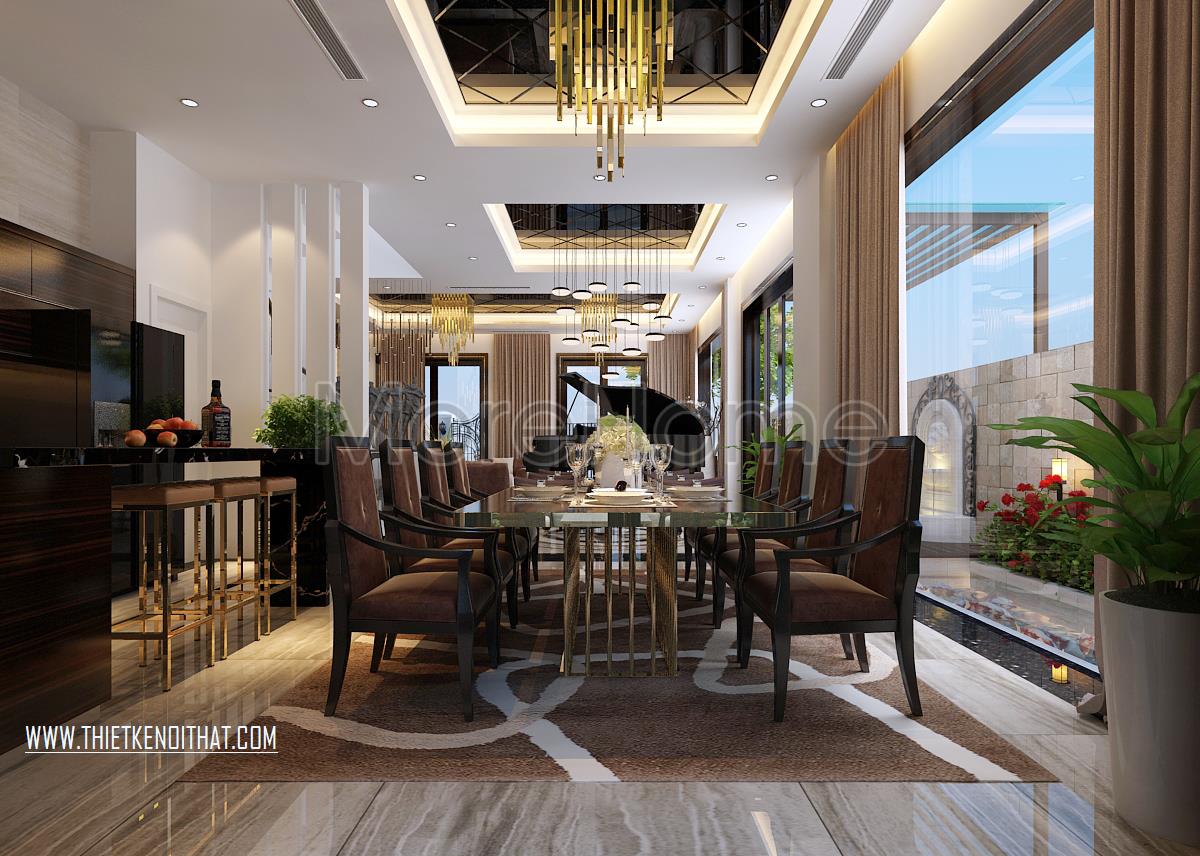Thiết kế nội thất biệt thự VinHome RiverSide